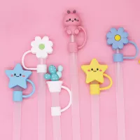 3D PVC Straw Toppers