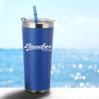 20 Oz. Tumbler w/Straw