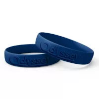 3/4" Wide Silicone Wristband