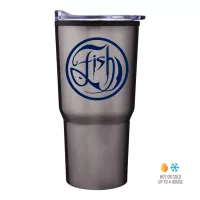 30 Oz. Economy Tapered Stainless Steel Tumbler w/Plastic PP Liner