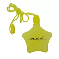 Star Shaped Bubbles with Breakaway Neck Cord