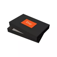 Black Apparel Debossed Box