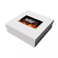 10" x 10" x 3" Deluxe White Gift Box