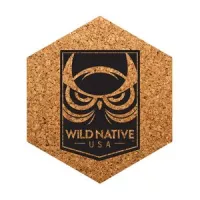 Hexagon Cork Coaster