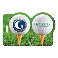 Golf Balls Luggage Tag