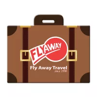 Suitcase Shaped Luggage Tag
