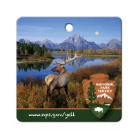 Square Shaped Luggage Tag