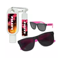 Sunblock With Lip Balm And Sunglass