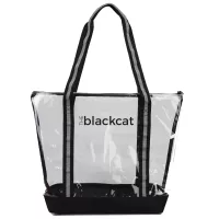 Clear Tote with Zipper