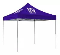 10-ft. Square Event Tent Full-Color Dye Sublimation (2 Location)
