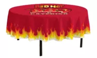 5-ft. Round FULL BLEED Table Cover with 19" Overhang