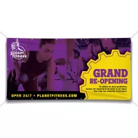 18 Oz. Vinyl Banner 4 x 8