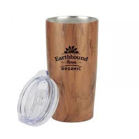 20 oz Wood Tone Stainless Steel Tumbler