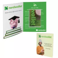 Greeting Card with Microfiber + PVC Pouch