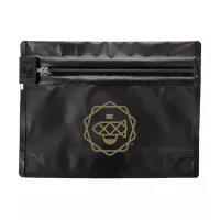 28 gram Child Resistant Pouch / Exit Bag 8" x 2 7/16" x 6"