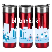 18 Oz. Stainless Steel Cup w/Stopper