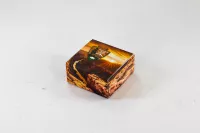 6" x 6" x 3" E-Flute Tuck Box Double Side