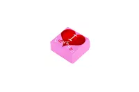 6" x 6" x 3" E-Flute Fold Above Box Double Side