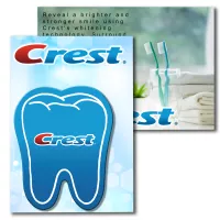 Post Card with Full Color Tooth Coaster