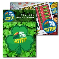 Post Card w/Full Color Shamrock Coaster