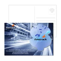 Post Card with Full Color Dollar Sign Coaster