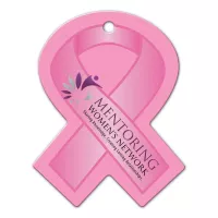 Awareness Ribbon Shaped Luggage Tag