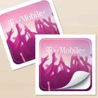 5" x 5" Rounded Corner Sticker