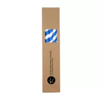 10 Pack Biodegradable Paper Straws in Paper Box (0.8 cm diameter)