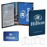 Tek Booklet with Bling Credit Card Antibacterial Hand Sanitizer