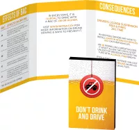 Awareness Tek Booklet with Credit Card Style Dental Floss/Mirror