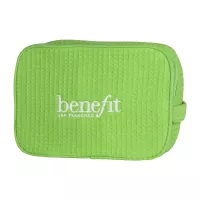 Waffle Weave Cosmetic Bag (Embroidered)