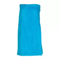 Women's Terry Velour Spa Towel Wrap (White Spa Wrap, Embroidered)