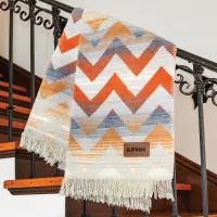 Oversized Recycled Cotton Santa Fe Blankets (Embroidered)