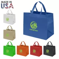 12x8x10 Reusable Non-Woven Tote Bag