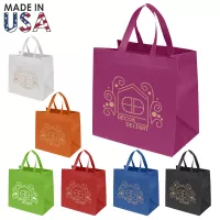 12x8x13 Reusable Non-Woven Tote Bag