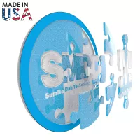 Circle Jigsaw Puzzle - Acrylic