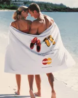 Turkish Signature™ Ultraweight White Beach Towel