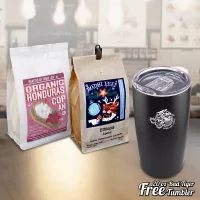 Direct Trade Specialty Coffee - Two Bags Gift, Free Bad Tiger Tumbler Gift