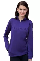 Vansport Women's Mesh -Zip Tech Pullover Shirt
