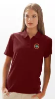 Women's Soft-Blend Double-Tuck Pique Polo Shirt