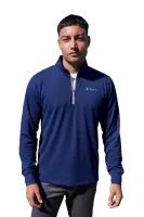 Grid Zip Pullover