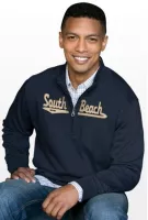 Premium Cotton -Zip Fleece Pullover Shirt