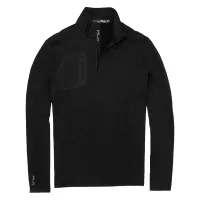 Brushed Back Tech Jersey Zip Shirt