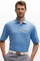 Greg Norman Play Dry ML75 Tonal Stripe Polo Shirt