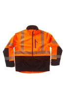 Xtreme-Flex Orange Soft Shell No Hood Jacket