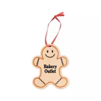 Wooden Gingerbread Man Ornament