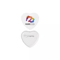 2" Heart Button