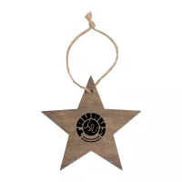Star Wooden Ornaments