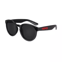 Black Round Lens Sunglasses
