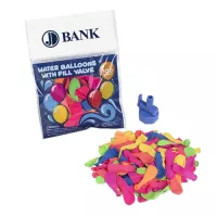 100 Water Balloon Pack w/Nozzle
